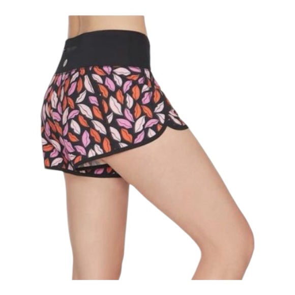 New Skechers DVF: Diane Von Furstenberg Skechweave Running Shorts Black … - Picture 3 of 3